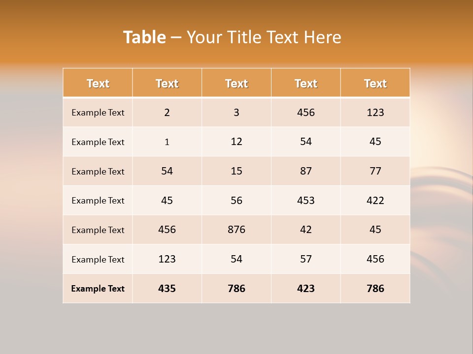 A Brown And Black Background With Waves PowerPoint Template