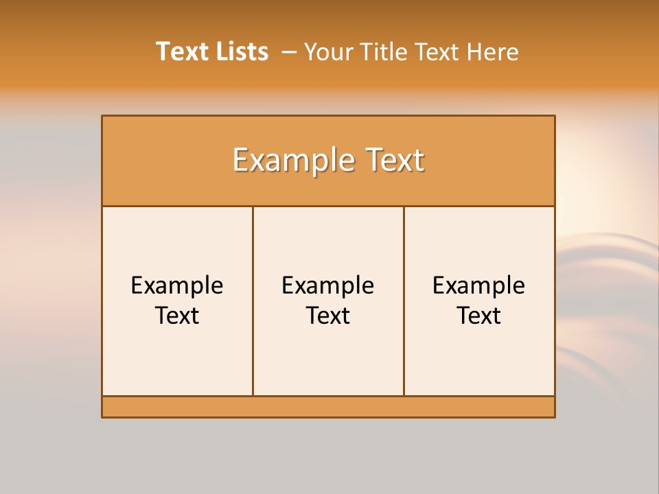 A Brown And Black Background With Waves PowerPoint Template