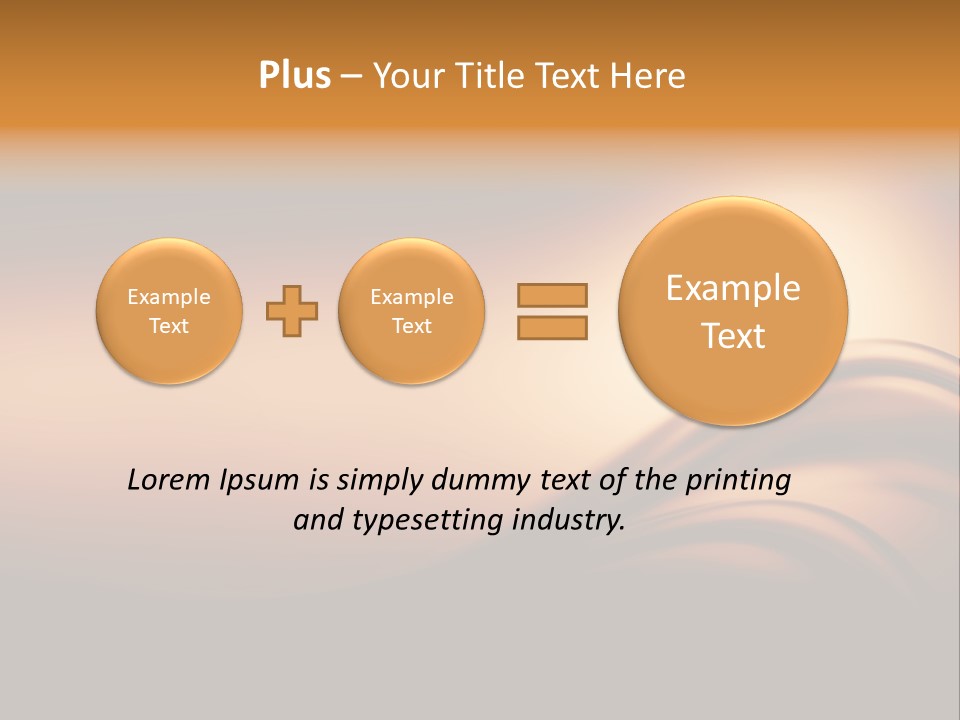 A Brown And Black Background With Waves PowerPoint Template