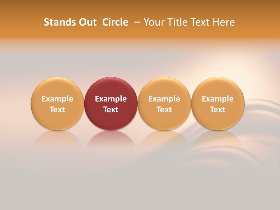 A Brown And Black Background With Waves PowerPoint Template