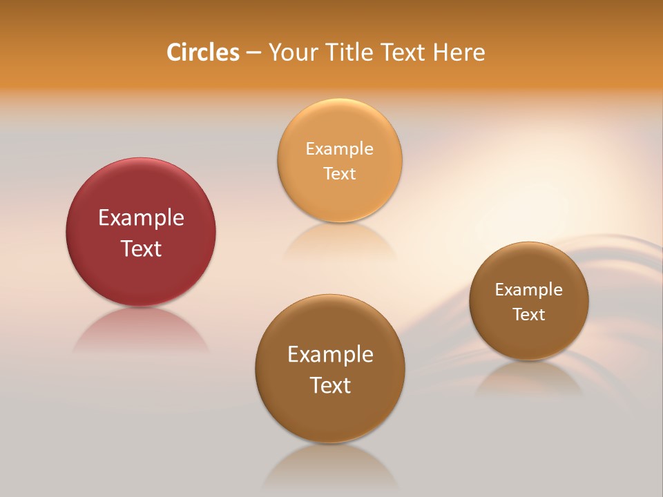 A Brown And Black Background With Waves PowerPoint Template