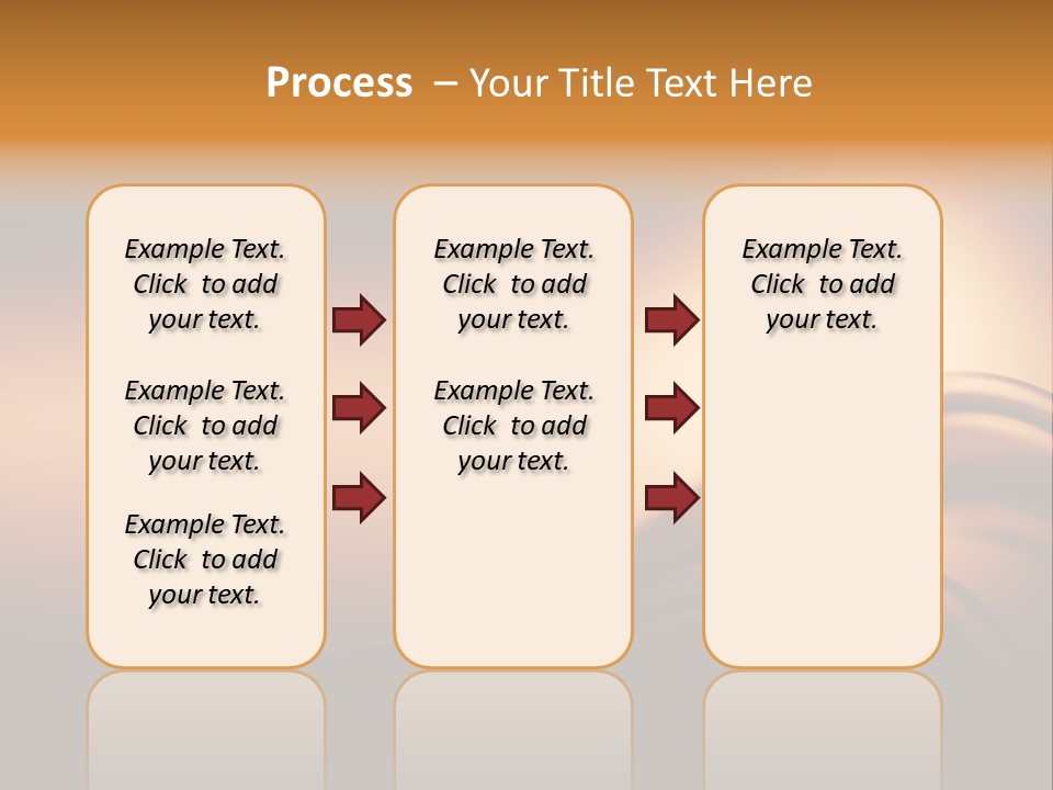 A Brown And Black Background With Waves PowerPoint Template