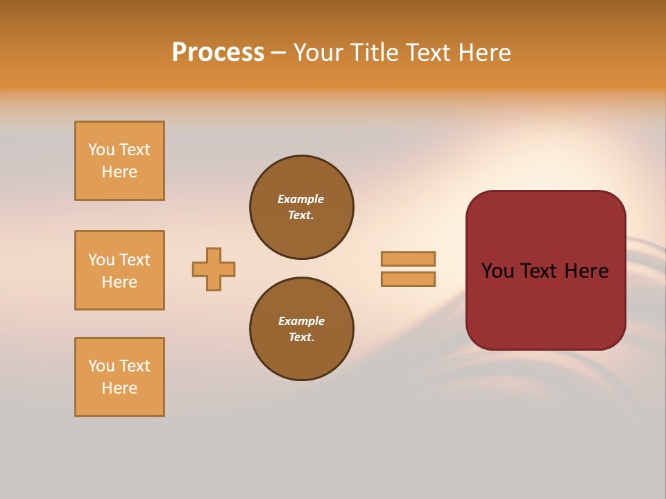 A Brown And Black Background With Waves PowerPoint Template