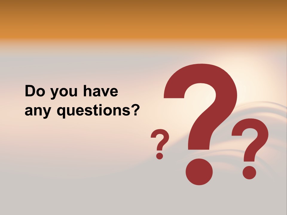 A Brown And Black Background With Waves PowerPoint Template