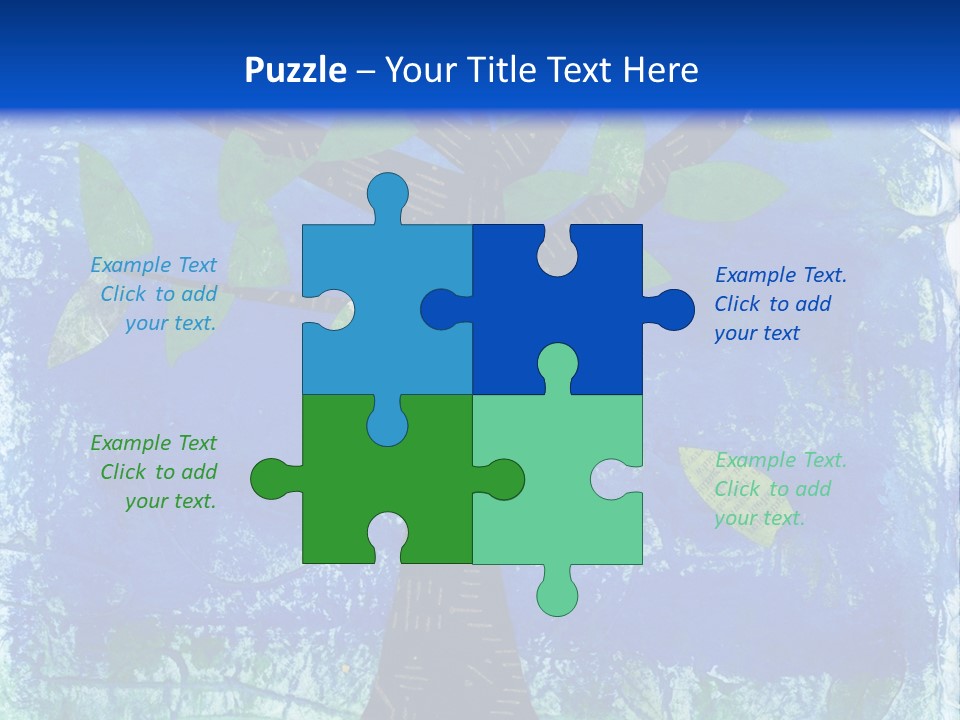 Collage Of Tree With A Single Leaf Falling. The Falling Leaf Has Some Poetry Text With The Words "Rejoicing&Quo T; And "Leaf" Visible. PowerPoint Template