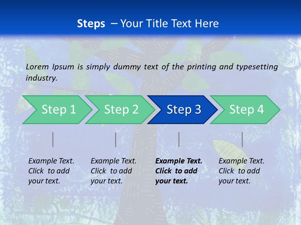 Collage Of Tree With A Single Leaf Falling. The Falling Leaf Has Some Poetry Text With The Words "Rejoicing&Quo T; And "Leaf" Visible. PowerPoint Template