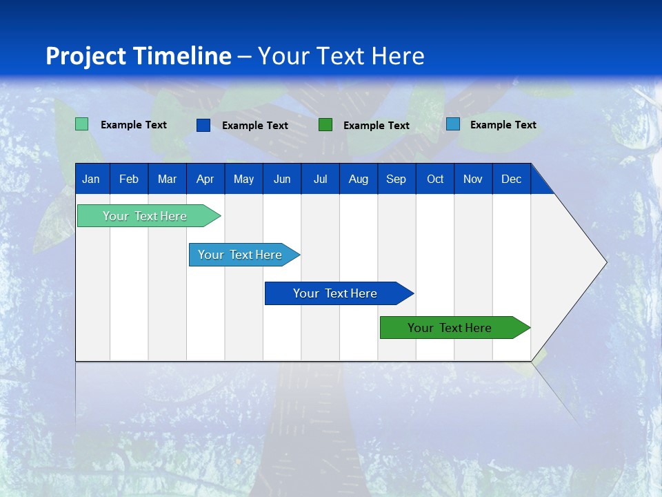Collage Of Tree With A Single Leaf Falling. The Falling Leaf Has Some Poetry Text With The Words "Rejoicing&Quo T; And "Leaf" Visible. PowerPoint Template
