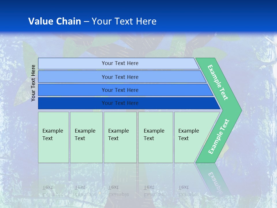 Collage Of Tree With A Single Leaf Falling. The Falling Leaf Has Some Poetry Text With The Words "Rejoicing&Quo T; And "Leaf" Visible. PowerPoint Template