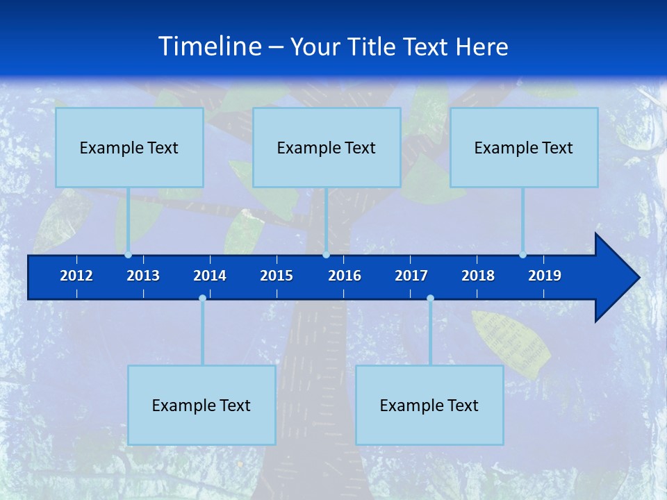 Collage Of Tree With A Single Leaf Falling. The Falling Leaf Has Some Poetry Text With The Words "Rejoicing&Quo T; And "Leaf" Visible. PowerPoint Template