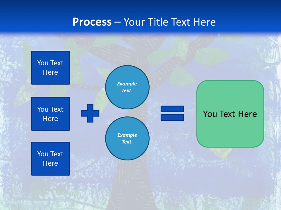 Collage Of Tree With A Single Leaf Falling. The Falling Leaf Has Some Poetry Text With The Words "Rejoicing&Quo T; And "Leaf" Visible. PowerPoint Template