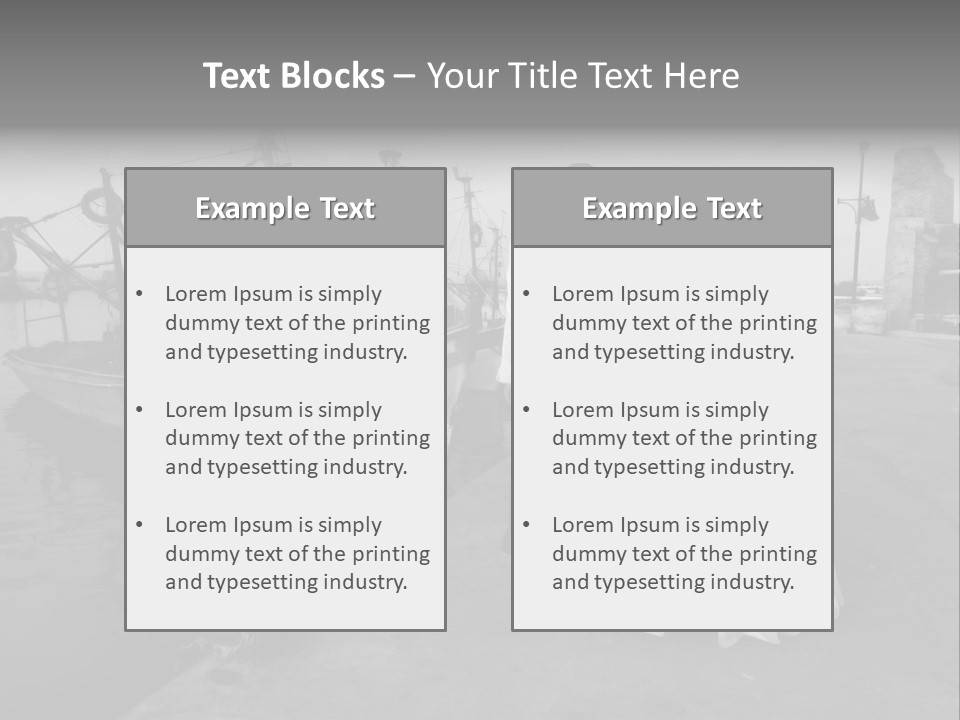 Couple Groom And The Bride In Fishing To Port PowerPoint Template