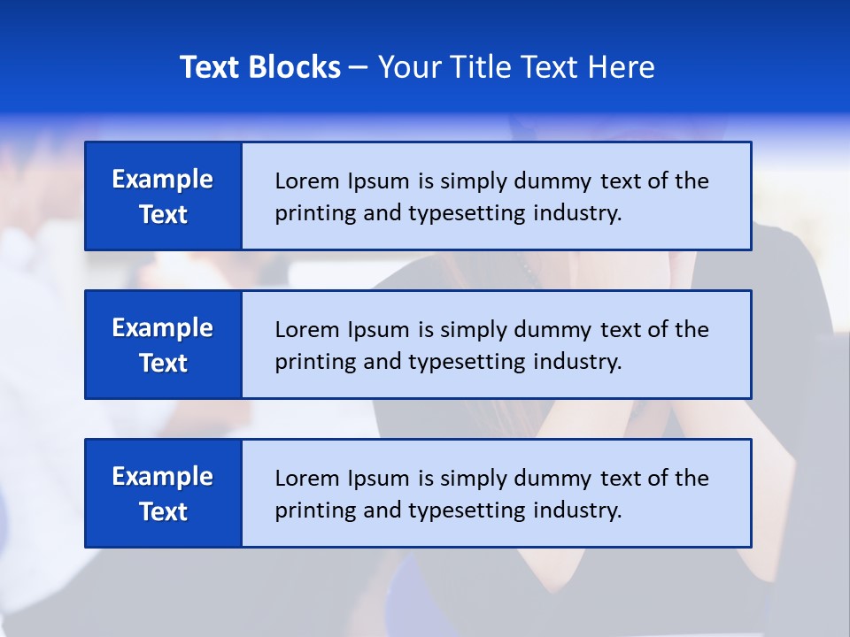 Set Of Shiny Button Icons. The Blue Signs & Symbols Collection, With Drop Shadows. PowerPoint Template