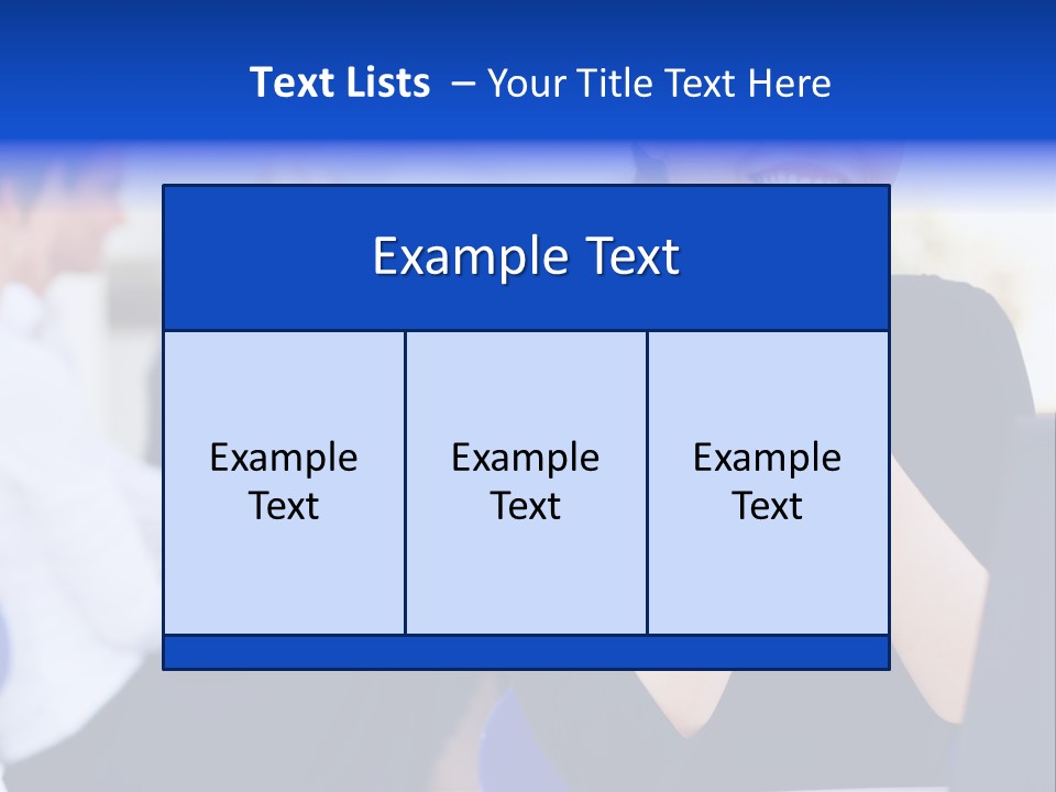 Set Of Shiny Button Icons. The Blue Signs & Symbols Collection, With Drop Shadows. PowerPoint Template