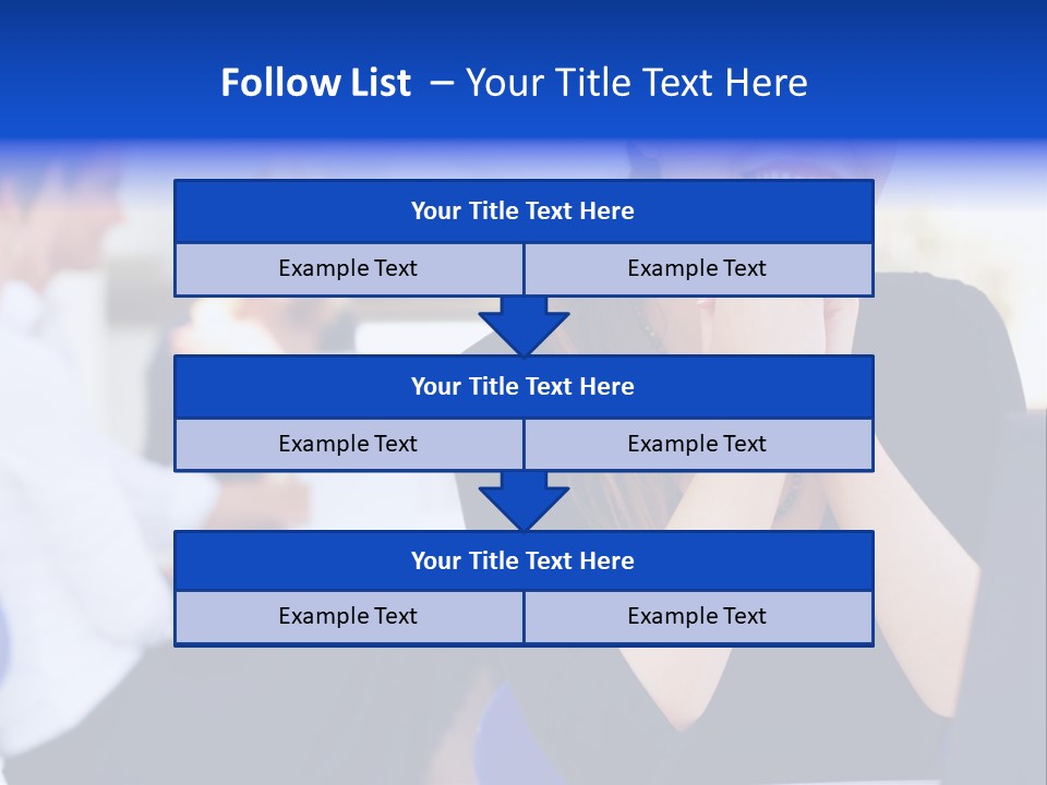 Set Of Shiny Button Icons. The Blue Signs & Symbols Collection, With Drop Shadows. PowerPoint Template