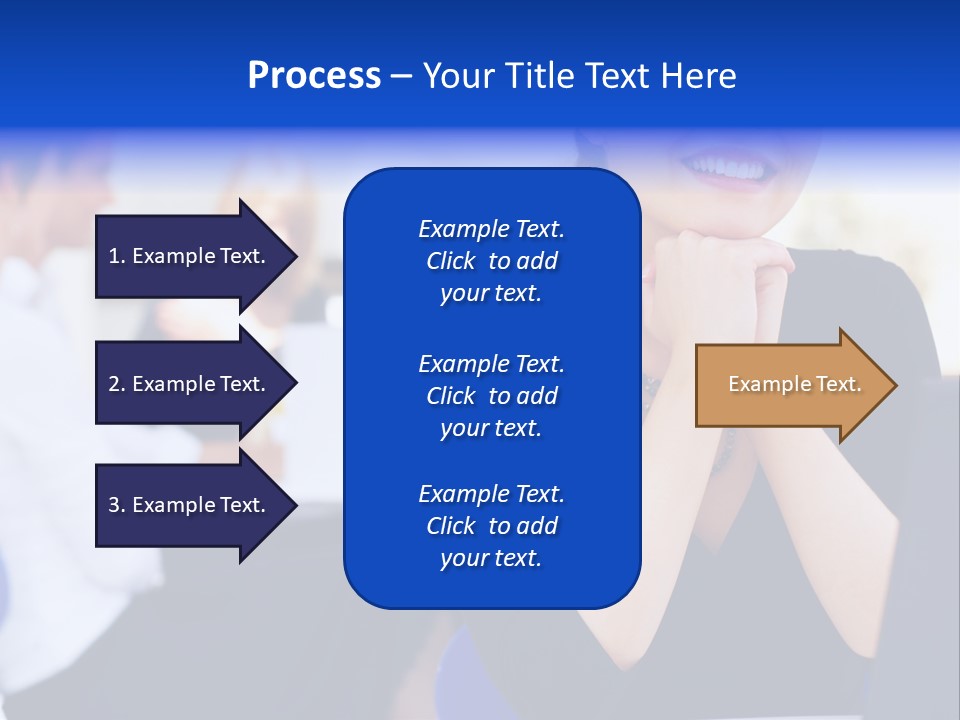 Set Of Shiny Button Icons. The Blue Signs & Symbols Collection, With Drop Shadows. PowerPoint Template