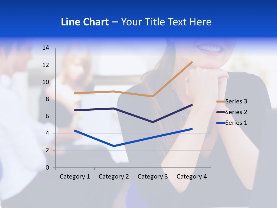 Set Of Shiny Button Icons. The Blue Signs & Symbols Collection, With Drop Shadows. PowerPoint Template