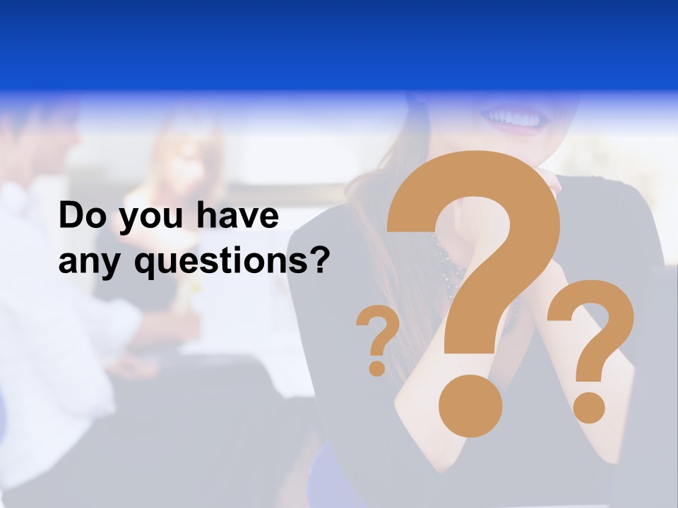 Set Of Shiny Button Icons. The Blue Signs & Symbols Collection, With Drop Shadows. PowerPoint Template