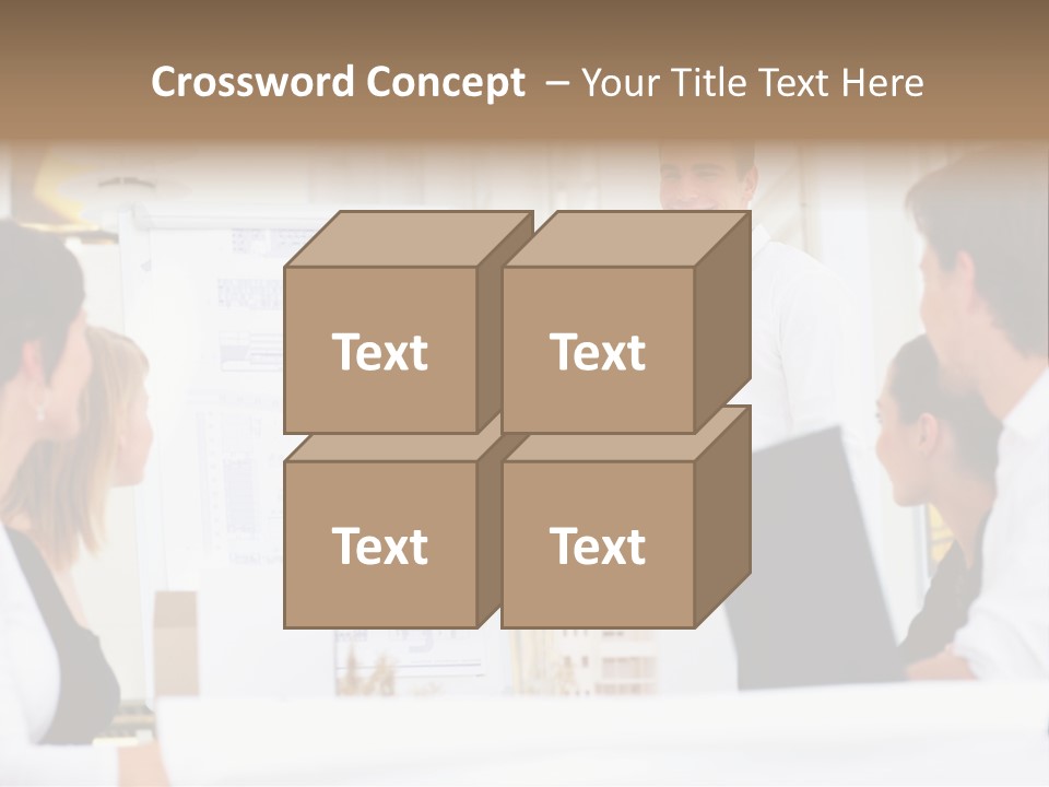 Three Girls Exit The Building On Exit Door. Exit Symbol PowerPoint Template