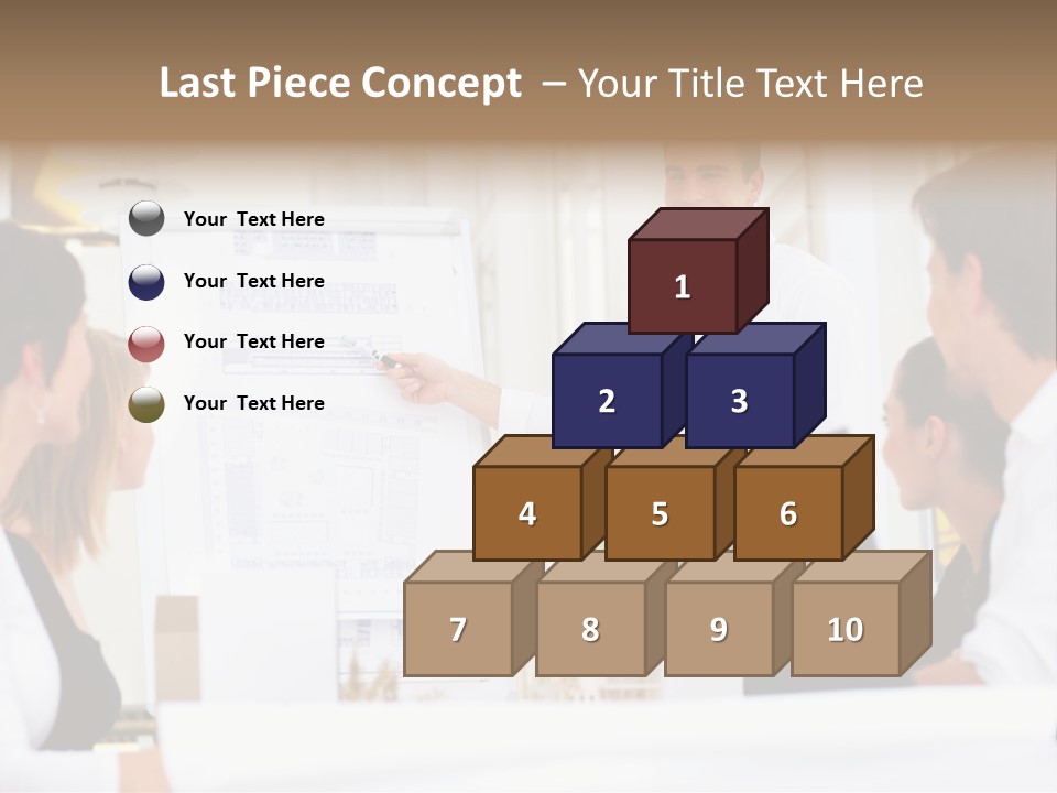 Three Girls Exit The Building On Exit Door. Exit Symbol PowerPoint Template