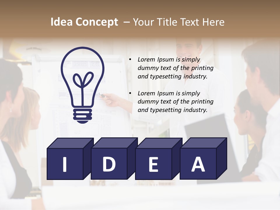 Three Girls Exit The Building On Exit Door. Exit Symbol PowerPoint Template