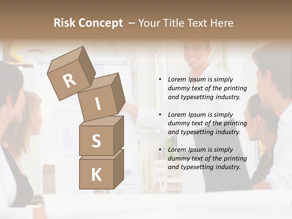 Three Girls Exit The Building On Exit Door. Exit Symbol PowerPoint Template