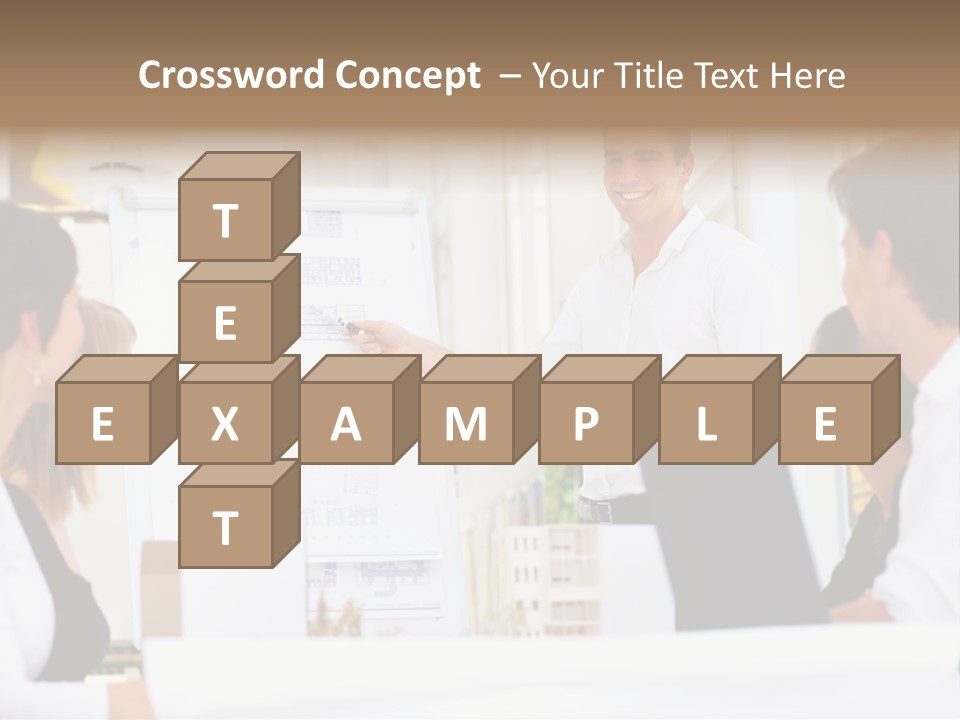 Three Girls Exit The Building On Exit Door. Exit Symbol PowerPoint Template