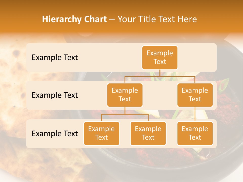A Bowl Of Food With Bread On The Side PowerPoint Template