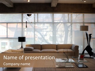 Living Room PowerPoint Template