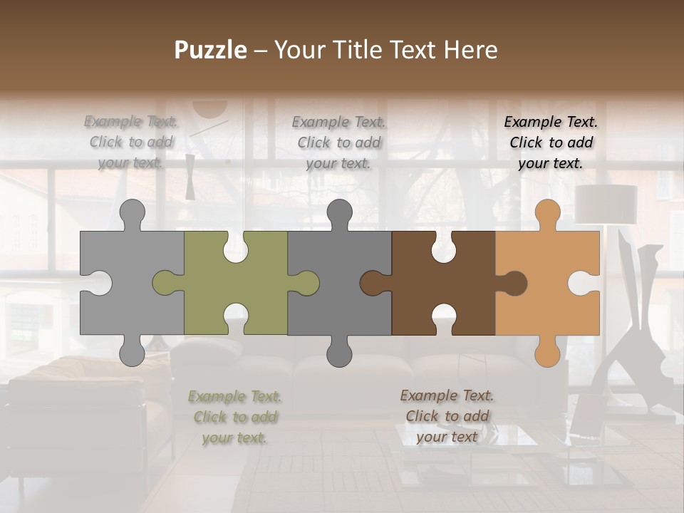 Living Room PowerPoint Template