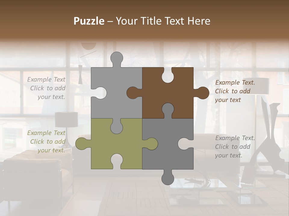 Living Room PowerPoint Template