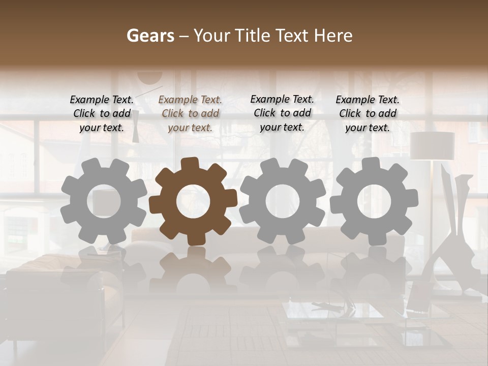 Living Room PowerPoint Template