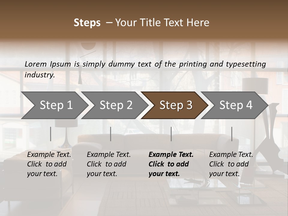 Living Room PowerPoint Template