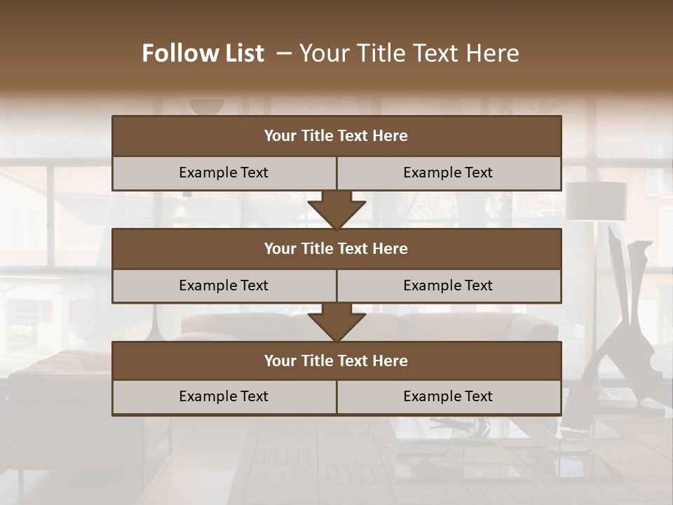 Living Room PowerPoint Template