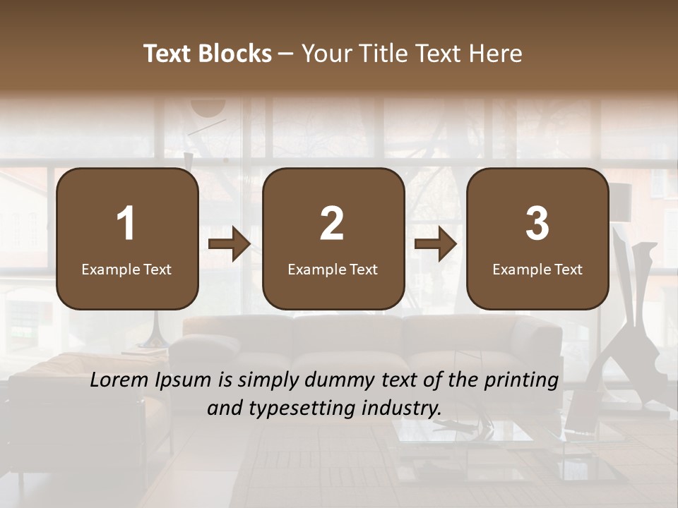 Living Room PowerPoint Template