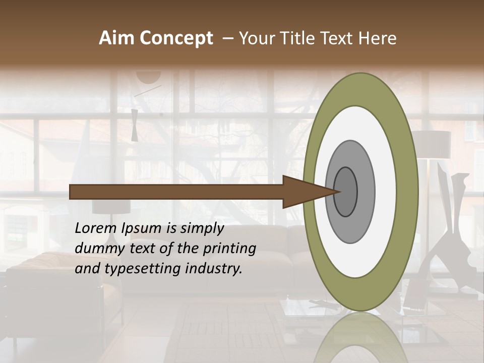 Living Room PowerPoint Template