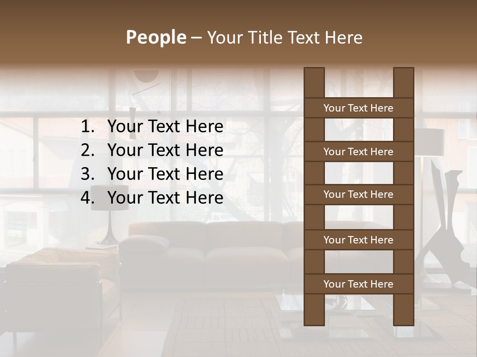 Living Room PowerPoint Template