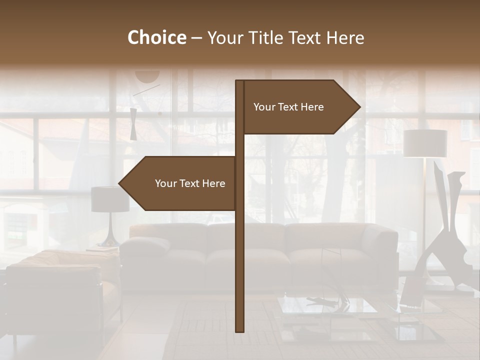Living Room PowerPoint Template