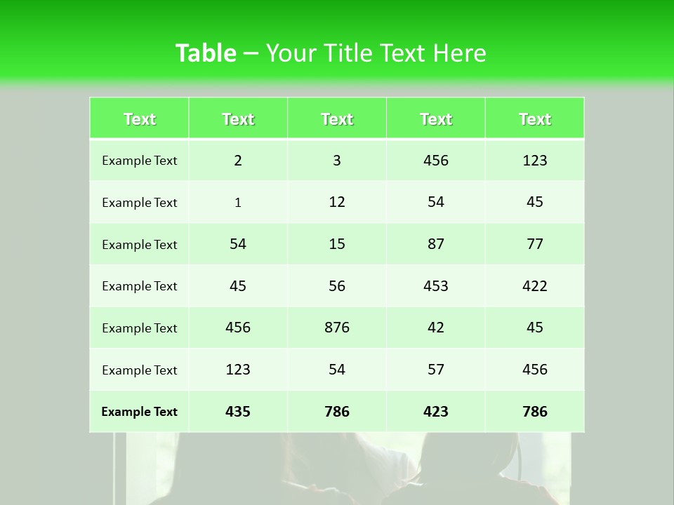 Three Girls Exit The Building On Exit Door. Exit Symbol PowerPoint Template