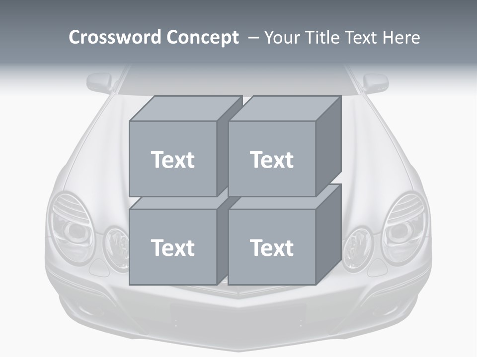 Looking Up At The Sky PowerPoint Template