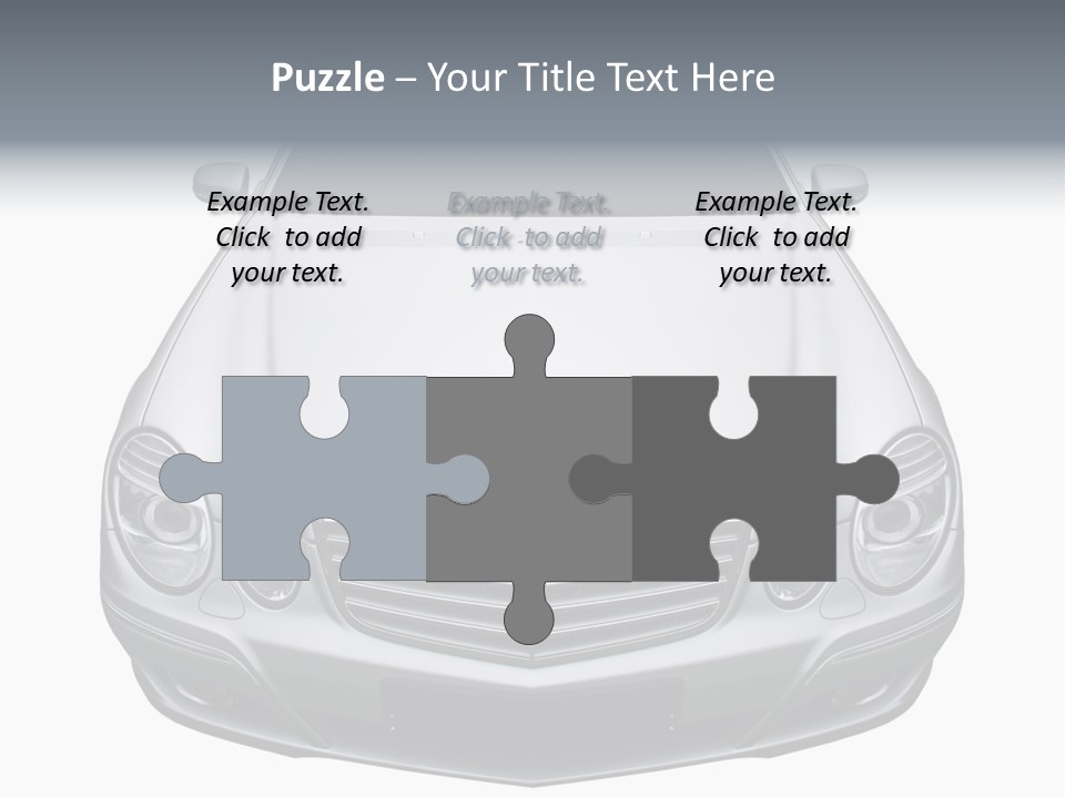 Looking Up At The Sky PowerPoint Template