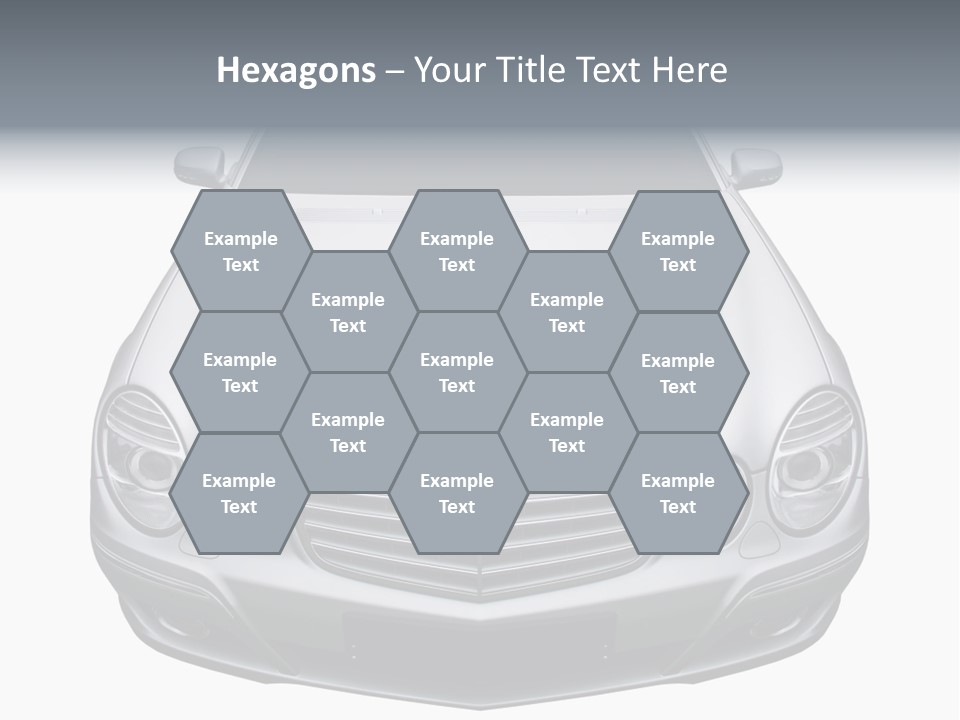 Looking Up At The Sky PowerPoint Template