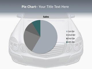 Looking Up At The Sky PowerPoint Template