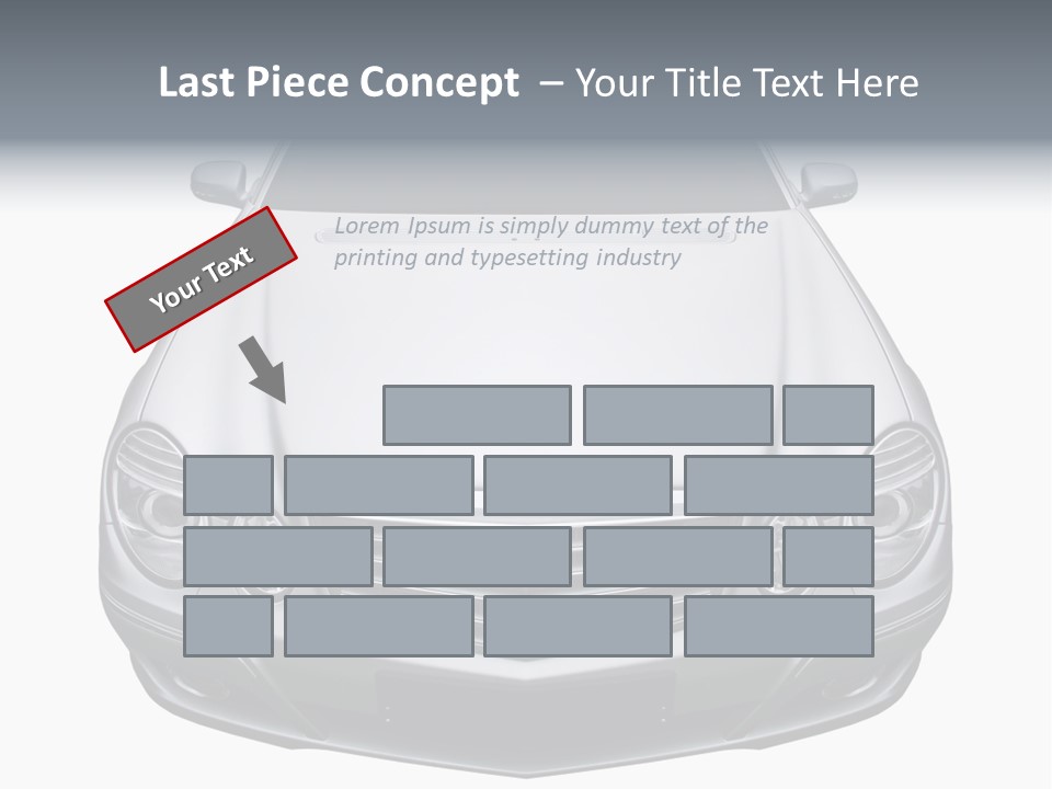Looking Up At The Sky PowerPoint Template