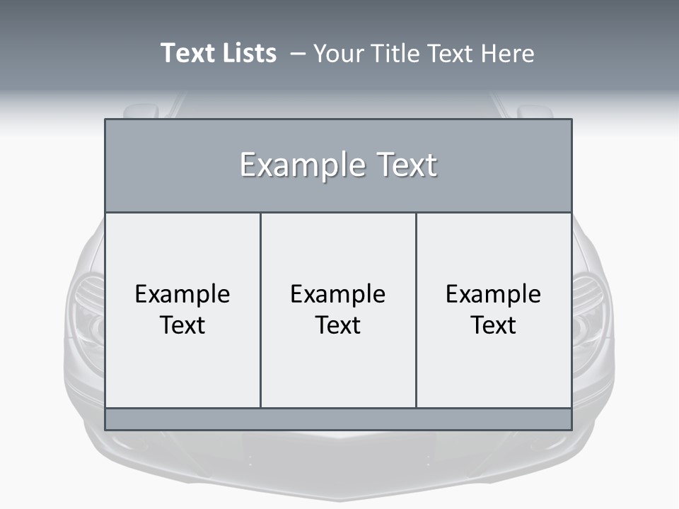 Looking Up At The Sky PowerPoint Template