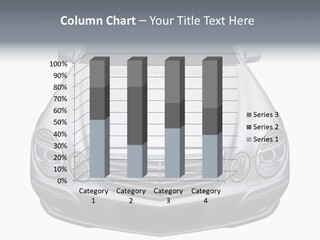 Looking Up At The Sky PowerPoint Template