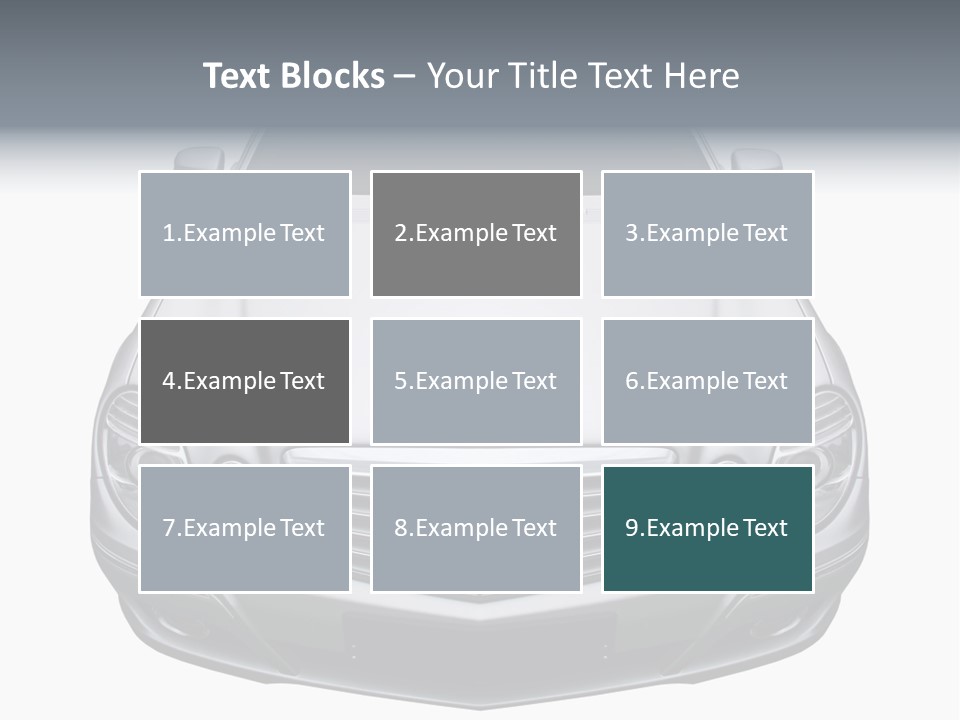 Looking Up At The Sky PowerPoint Template