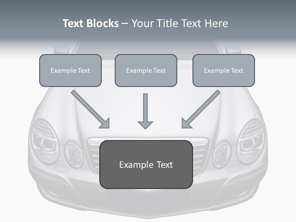 Looking Up At The Sky PowerPoint Template