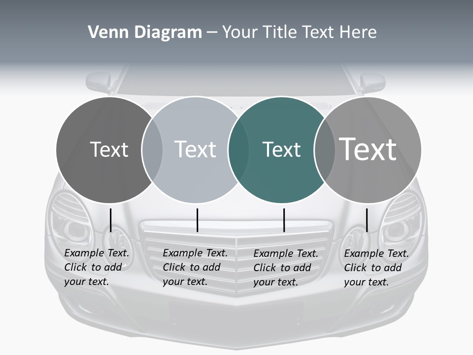 Looking Up At The Sky PowerPoint Template