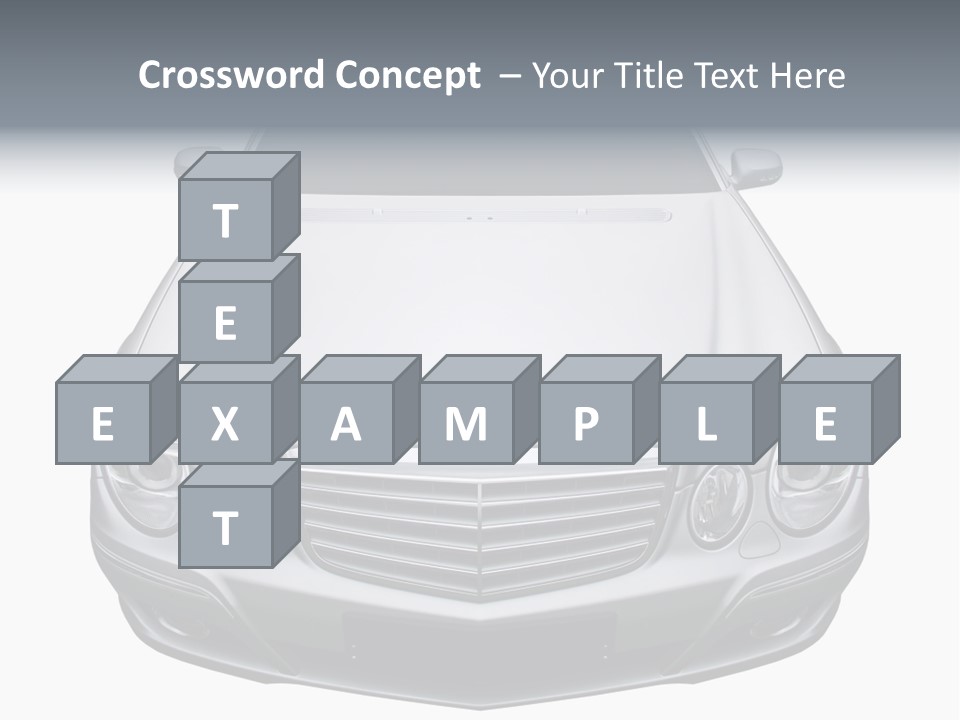 Looking Up At The Sky PowerPoint Template