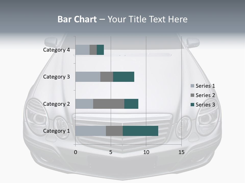 Looking Up At The Sky PowerPoint Template